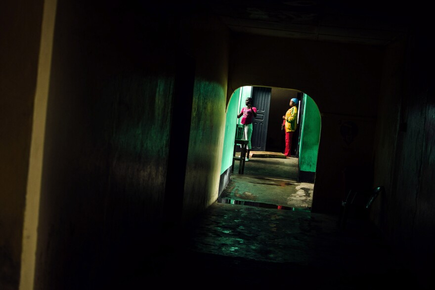 Many hospitals and clinics were forced to shut down after staff members were infected with Ebola, Lewis Brown notes. Redemption Hospital in Monrovia, shown above, has kept its doors open.