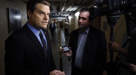 Rep. Matt Gaetz, R-Fla., and other members of the right-wing House Freedom Caucus could force a federal government shutdown Oct. 1. The National Institutes of Health and the Centers for Disease Control and prevention would be affected.