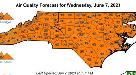 Smoke from Canadian wildfires has prompted another Code Orange day across the entire state.