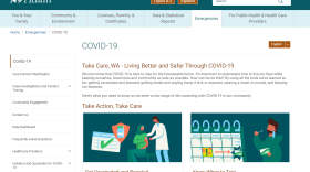 Starting Dec. 1, users will be redirected to the coronavirus landing page on doh.wa.gov from the state coronavirus response website.
