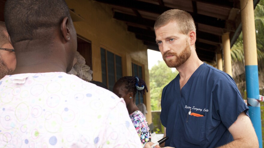 Dr. Kent Brantly was medical director at Monrovia's only Ebola treatment center when he fell ill with the disease in July. He survived after being evacuated and treated in the United States.