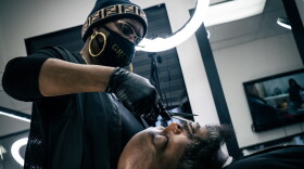 Mischell Thompson is a barber, a mother and a gun owner.
