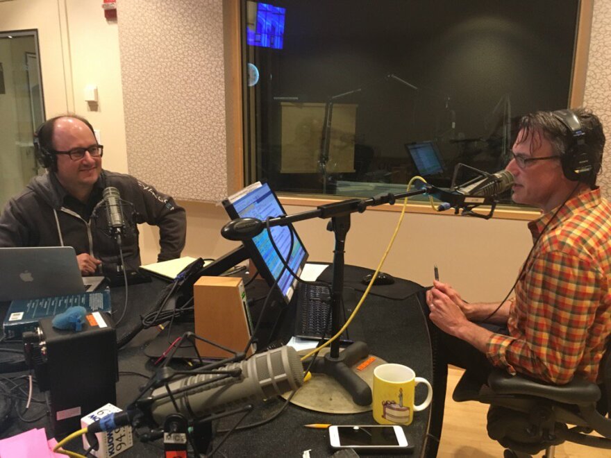 Todd Bishop does his best to explain LinkedIn to KUOW's Bill Radke.