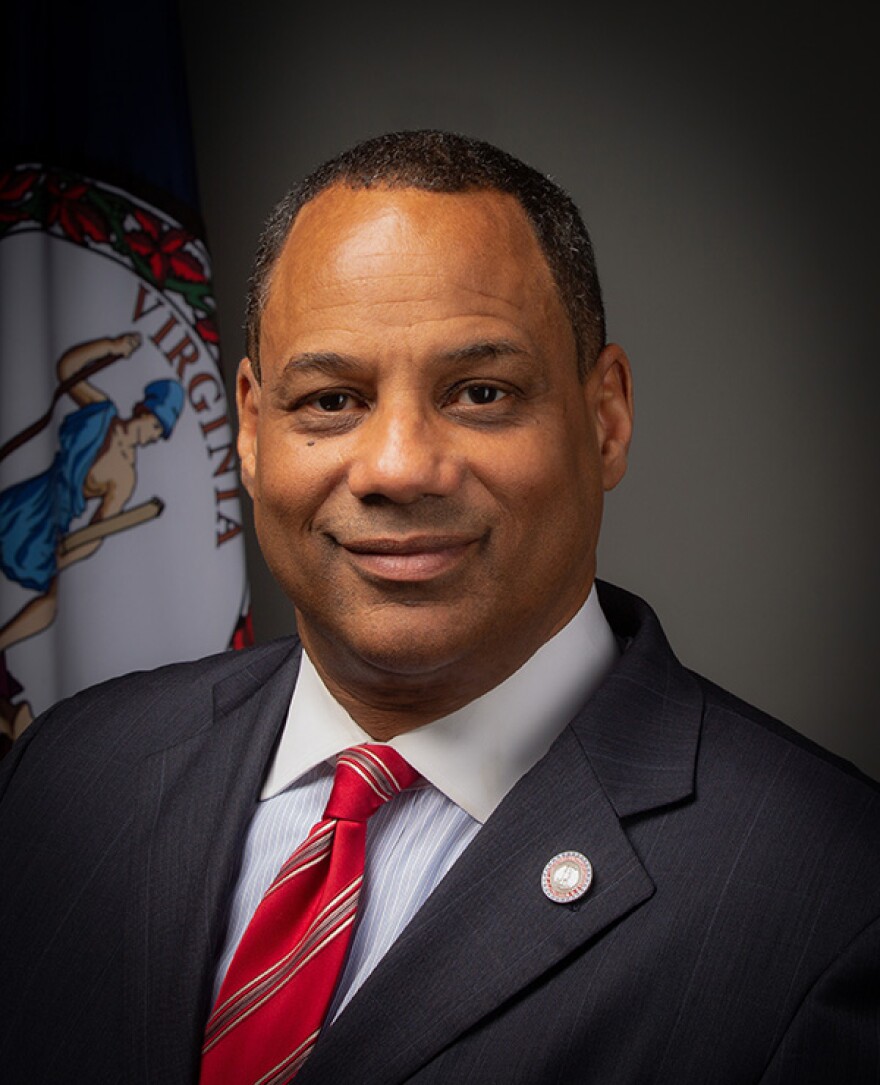 Virginia Chief Diversity Officer Martin Brown. He has come under fire recently for stating "DEI is dead" during a talk at the Virginia Military Institute.