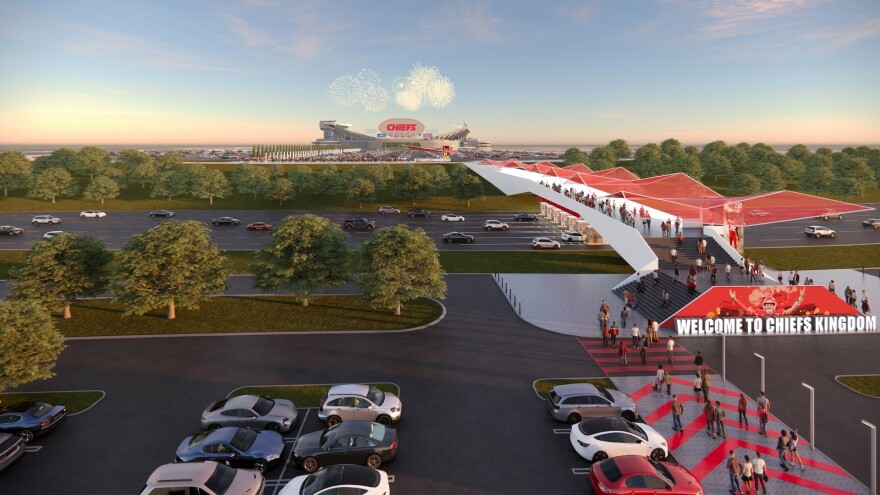 Kansas City Chiefs reveal an $800 million vision for the future of Arrowhead Stadium | KCUR - Kansas City news and NPR