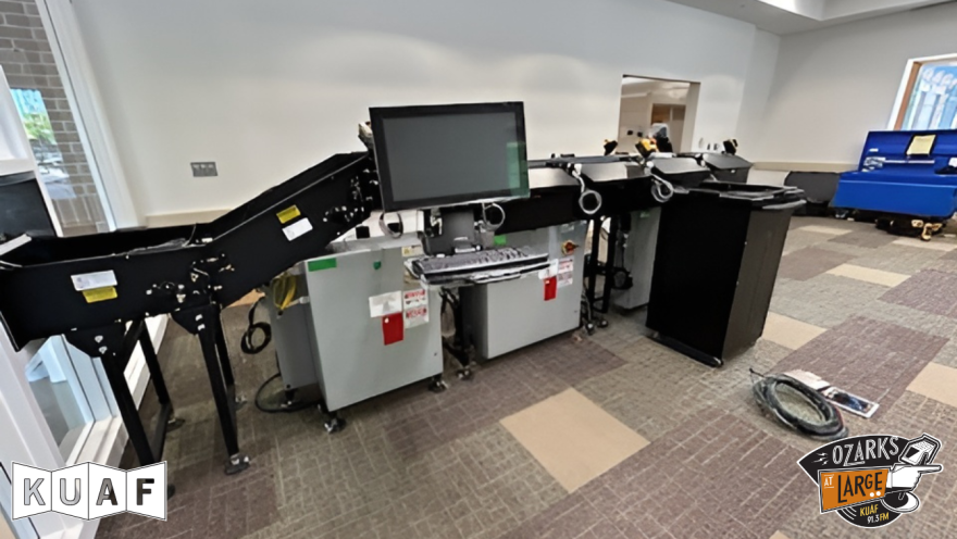 Bentonville Public Library calls upon patrons to name new sorting machine