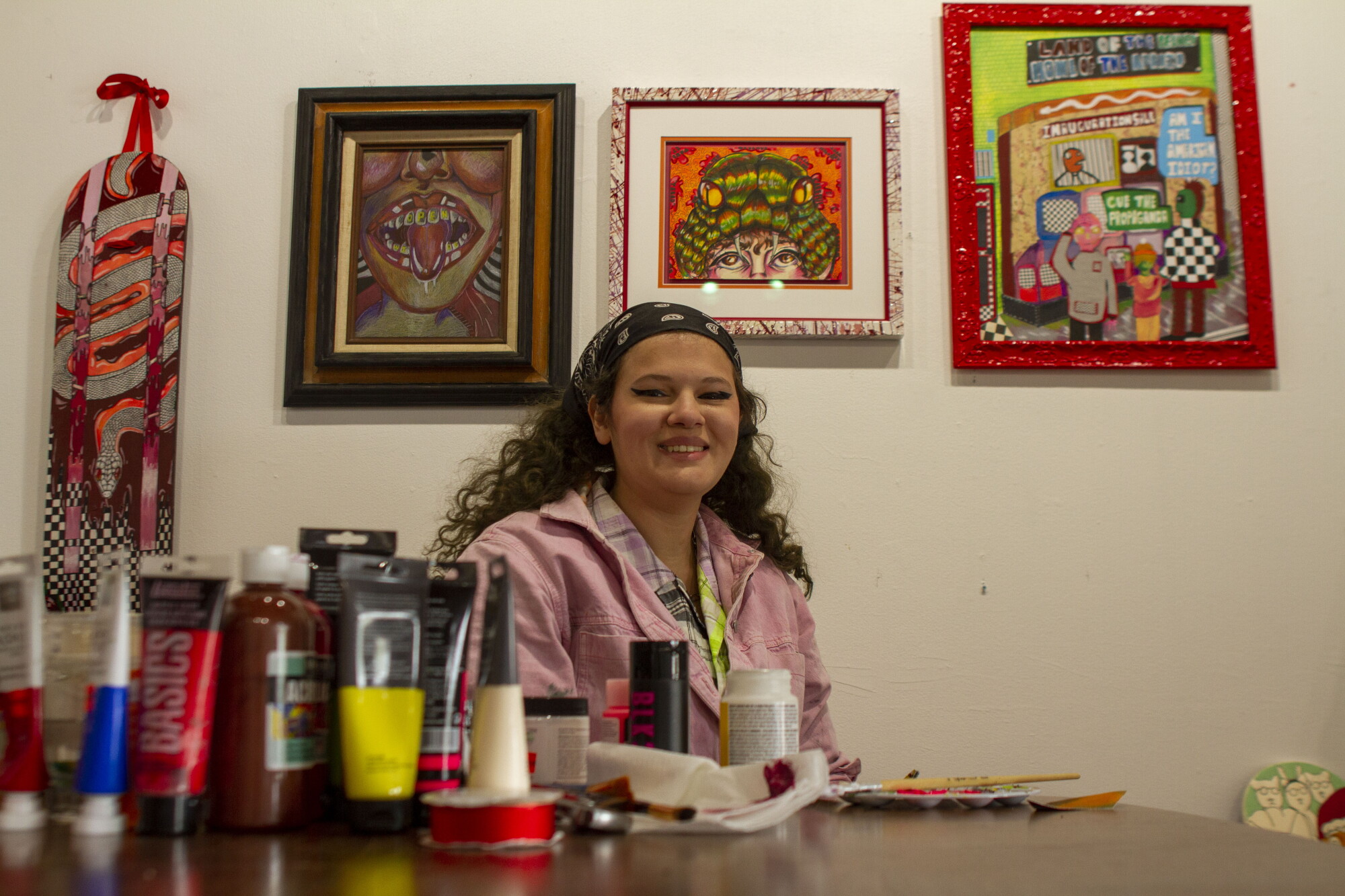 Artist Sam Gales details her visceral workflow ahead of Harvester Arts exhibit episode artwork