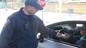 File photo of a police officer equppied with a body camera. U.S. DEPARTMENT OF DEFENSE