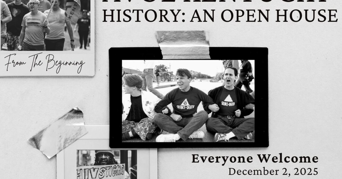 AVOL Kentucky to celebrate nearly 40 years of HIV/AIDS advocacy