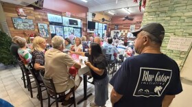 “Let’s Melt Some Ice” event on Thursday, Jan. 8, 2026, in Bonita Springs, Fla.