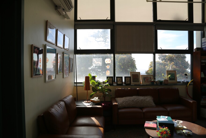 Hoover Middle School's wellness center.