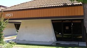 Alexandra Lozano's office in Fresno with no visible signage on N Gateway Blvd near the Fresno Yosemite Airport.