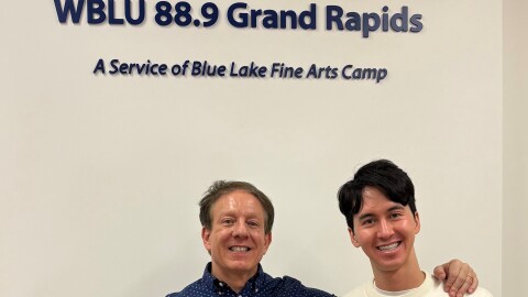 Speck and Albright at Blue Lake