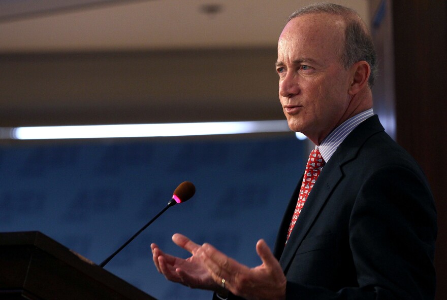 Purdue University President Mitch Daniels