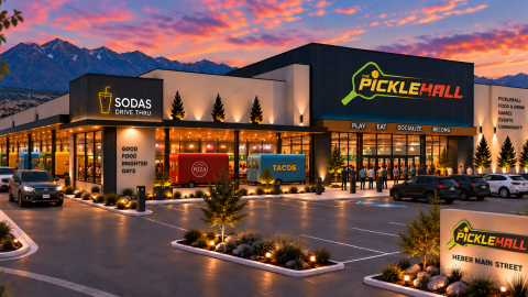 A rendering of Pickle Hall