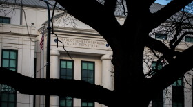 The Charlotte-Mecklenburg Police Department headquarters. 