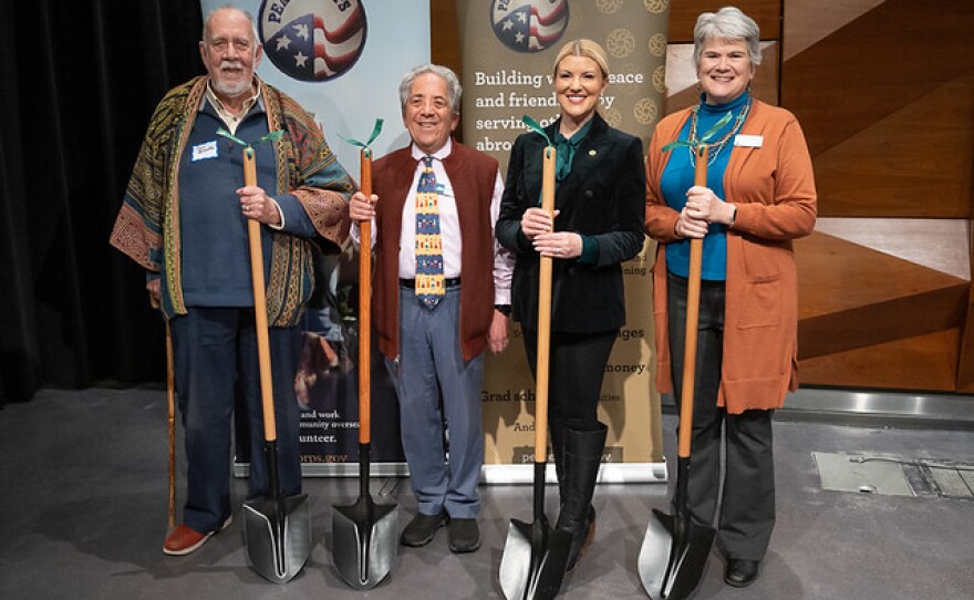 Some speakers and leadership at Tribute Garden groundbreaking.jpg