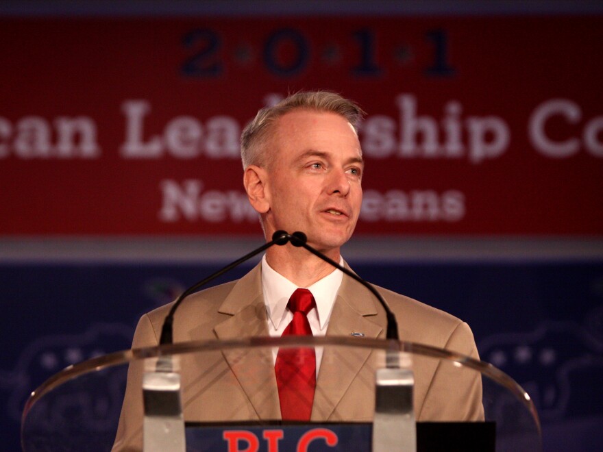 Oklahoma state Sen. Steve Russell speaking at the Republican Leadership Conference in New Orleans, Louisiana - June 18, 2011