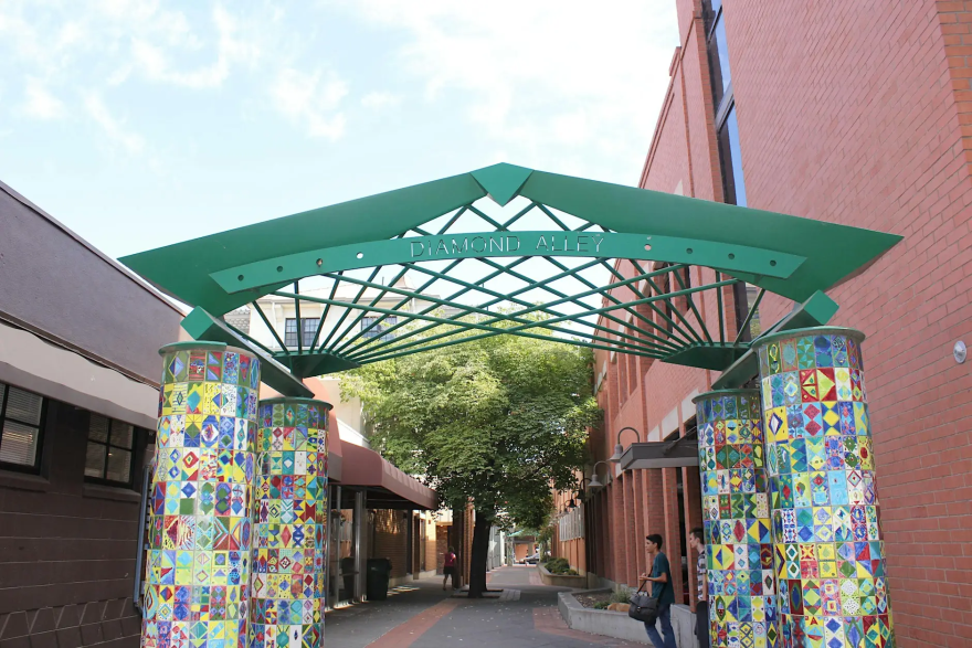 Diamond Alley in Chico, Calif.