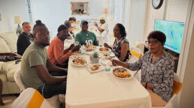 This year, the former inmates also got to enjoy their first Thanksgiving Day meal in years.