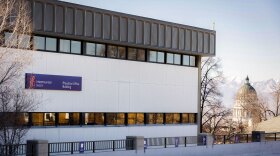 An office building on the LDS Hospital campus in the Avenues neighborhood of Salt Lake City, Feb. 7, 2026. Intermountain Health is one Utah institution that offers electroconvulsive therapy.