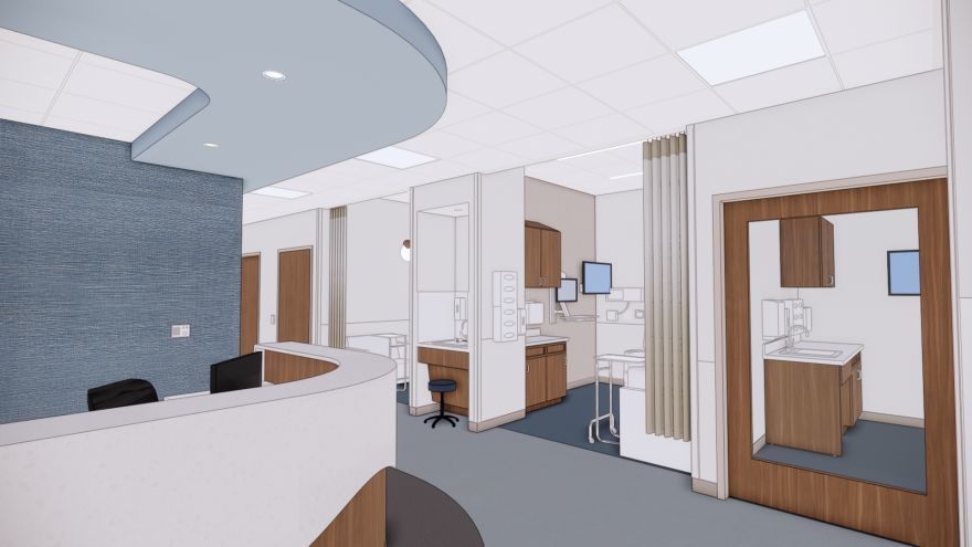 rendering of Saint Joseph Mishawaka Medical Center Cancer Center