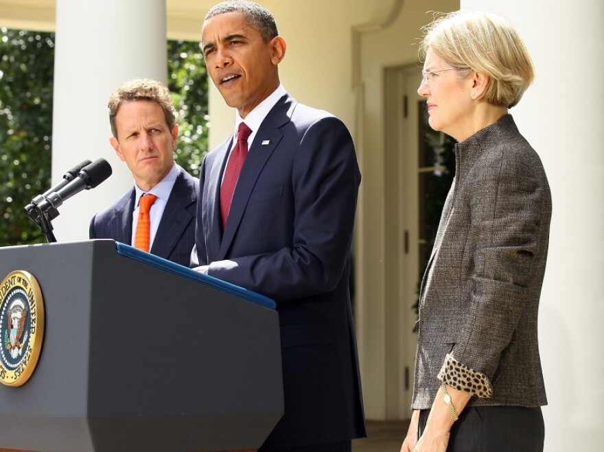 President Obama announces Elizabeth Warren's appointment as assistant and special adviser to the Secretary of the Treasury on the Consumer Financial Protection Bureau.
