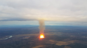 Near Prince George, British Columbia, one of two natural gas pipelines exploded in 2018.