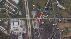 Google maps view of the intersection of East Dillman Road and South Old S.R. 37.