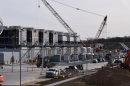 Construction crews work on Google's data center campus near Worlds of Fun, one of several data center projects proposed or underway in the Kansas City area.