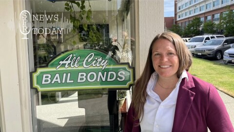 Courtney Wimer is president of the Washington State Bail Agents’ Association. She's the manager of All City Bail Bonds in Tacoma.