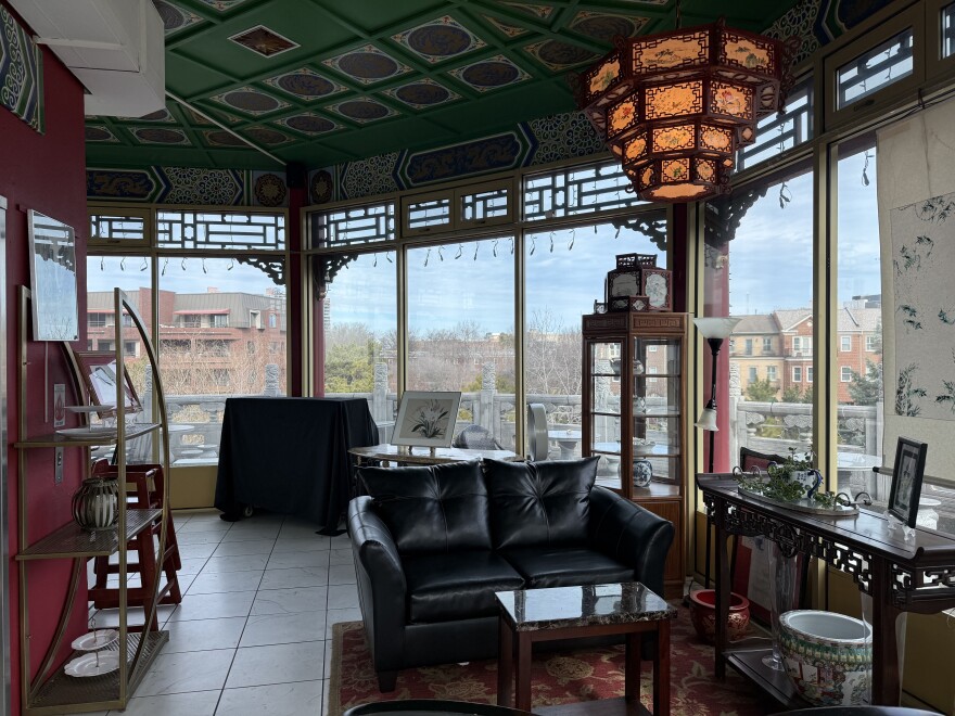 Artifacts from China and Taiwan decorate the inside of the Pagoda. The second floor offers a 360-degree view of Norfolk. 