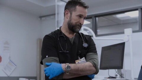 Noah Wyle in the second season of The Pitt.