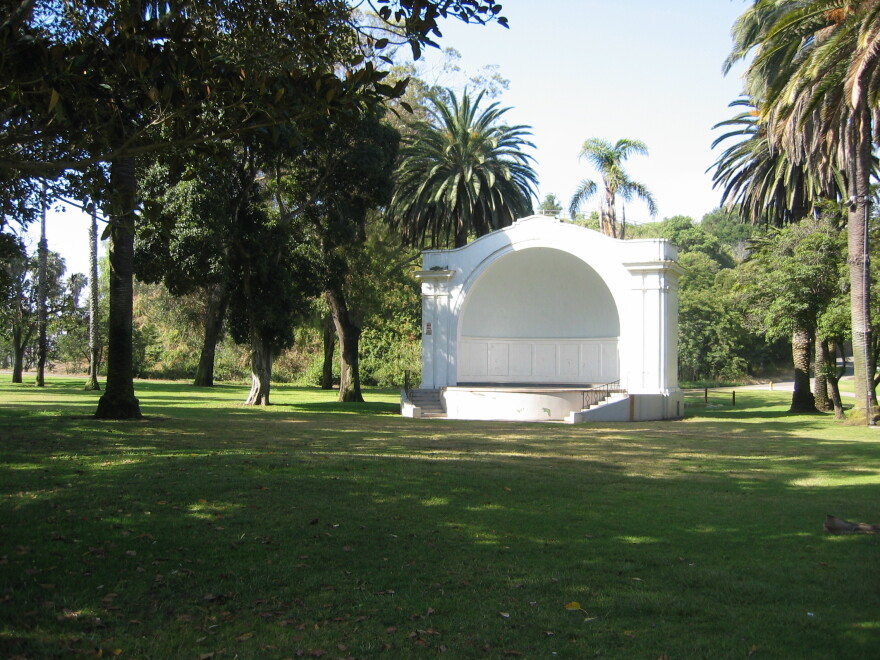 Santa Barbara's historic Plaza del Mar Park band shell is getting a badly needed makeover.