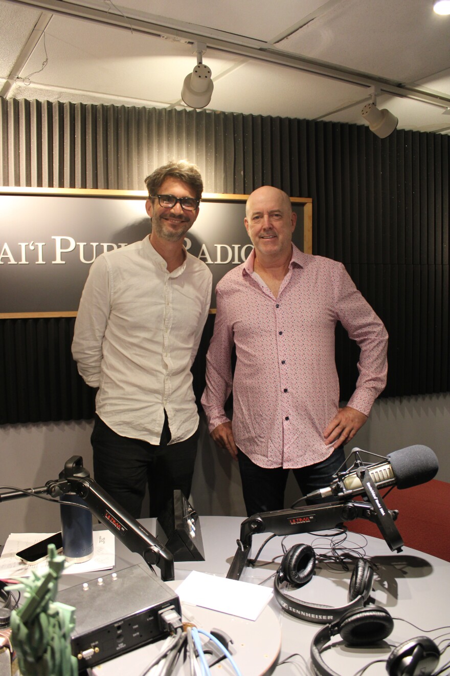 HPR's DW Gibson and Brian Kohne.