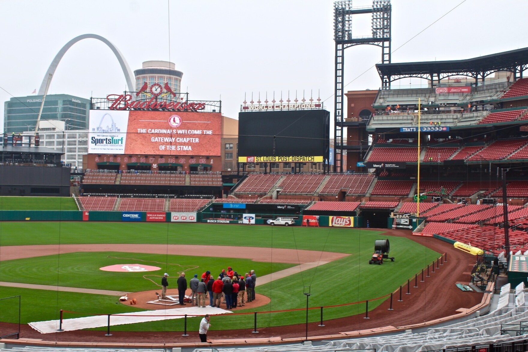Cardinals home opener at Busch Stadium will feature all the traditional