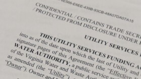 A portion of the contract between Google and the Western Virginia Water Authority