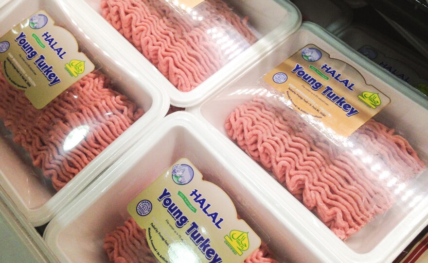 In areas with larger Muslim populations, Brown's stores have a separate department for Halal meat.