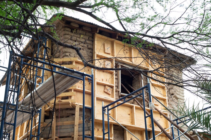 The Ruidosa is currently being restored by the nonprofit Friends of the Ruidosa Church. The project is estimated to take tens of thousands of dollars to restore the adobe structure that was largely left to decay for years.