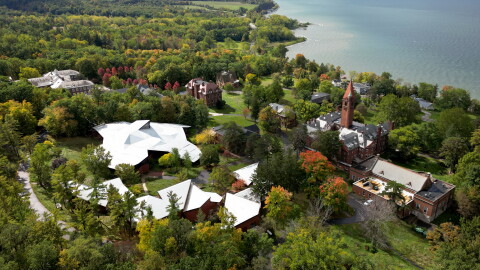 The former Wells College campus in the village of Aurora, New York. Wells College has received court approval to sell and transfer artwork, artifacts, rare books and other property as it continues to wind down operations after its June 2024 closure. The future of the campus remains unresolved after a proposed $12.5 million sale fell through earlier this year.