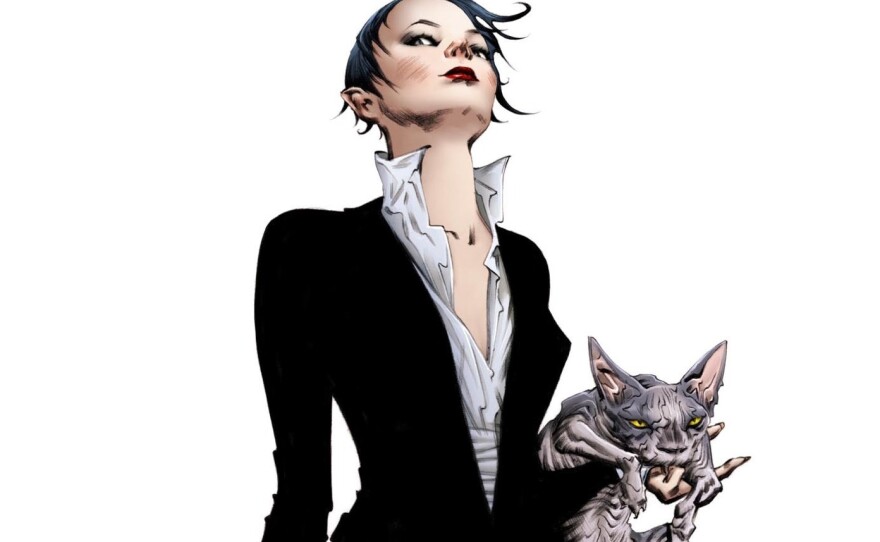Catwoman may wear heels in her daily life — but not when she's fighting.