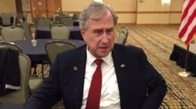 New York State GOP Chair Ed Cox speaks with reporters on Tuesday
