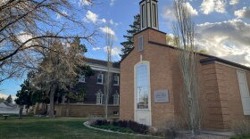 A Church of Jesus Christ of Latter-day Saints chapel in Monticello, Utah, April 25, 2024.