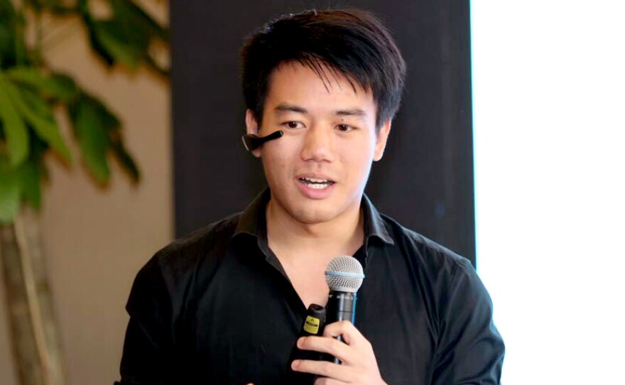 Jason Gui is the Co-Founder & Chief Technology Officer at Vigo Technologies. His wearable headset, Vigo, tracks drowsiness by measuring eye blinks.