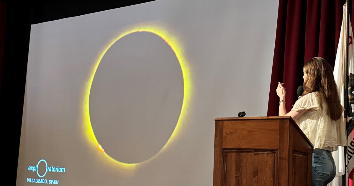 A rare eclipse in Europe, a moment of wonder in Santa Barbara