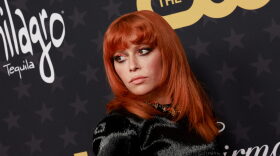 Actress Natasha Lyonne arrives for the 28th Annual Critics Choice Awards at the Fairmont Century Plaza Hotel in Los Angeles, California.