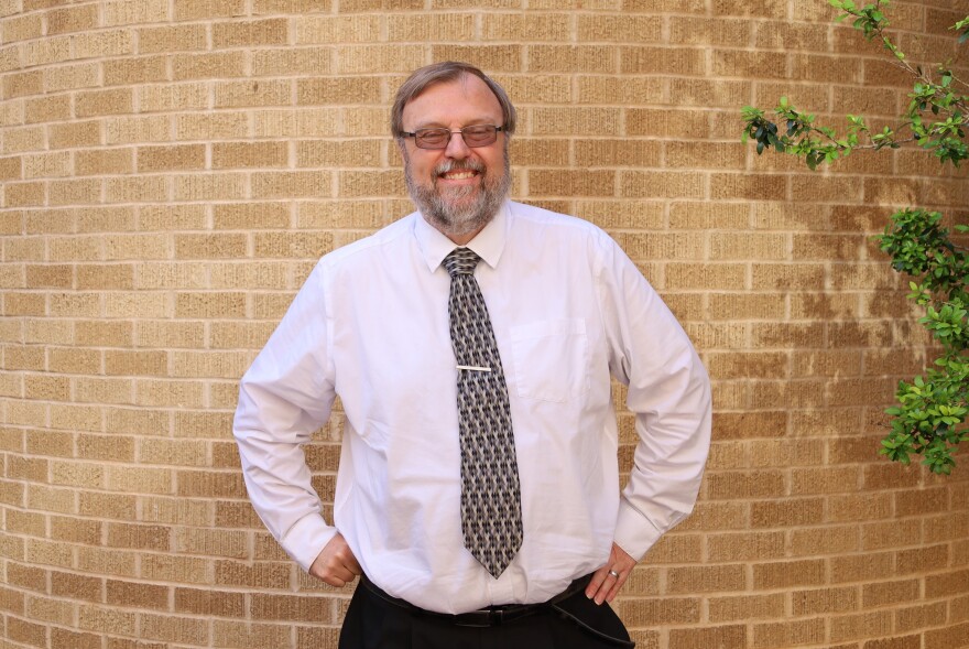 City Council Place 4 candidate Rich Lyles. Photo by Caysson Higgins.