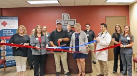  The Galesburg Area Chamber of Commerce and Monmouth Area Chamber of Commerce hosted a ribbon cutting ceremony for the new Solvera Health clinic in Galesburg. 