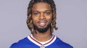 Damar Hamlin of the Buffalo Bills NFL football team, pictured in June 2022.