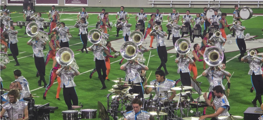 The Boston Crusaders took home first prize at DCI West Texas, with a score of 89.30
